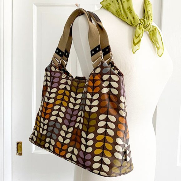 Orla Kiely Bags Orla Kiely Classic Shoulder Bag Multi Stem Print Poshmark